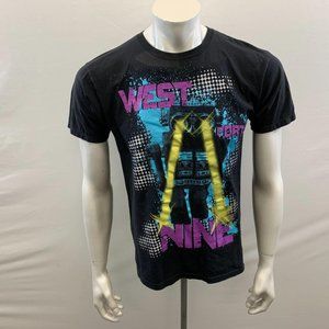 West 49 Retro Graphic Boys T Shirt Size Medium